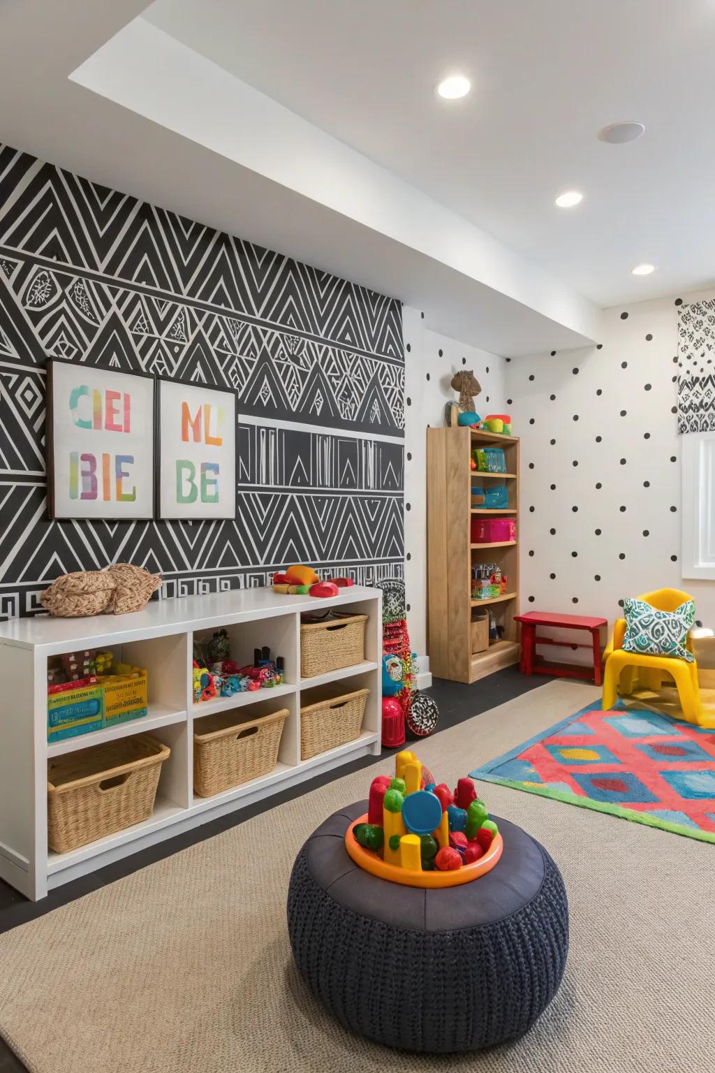 Dual tone enchantment offers a stylish and versatile backdrop.