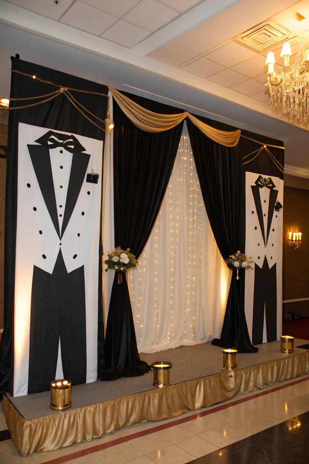 Evening wear themes introduce a sophisticated touch, celebrating the elegance of prom night. 👔 #FormalElegance #PromStyle