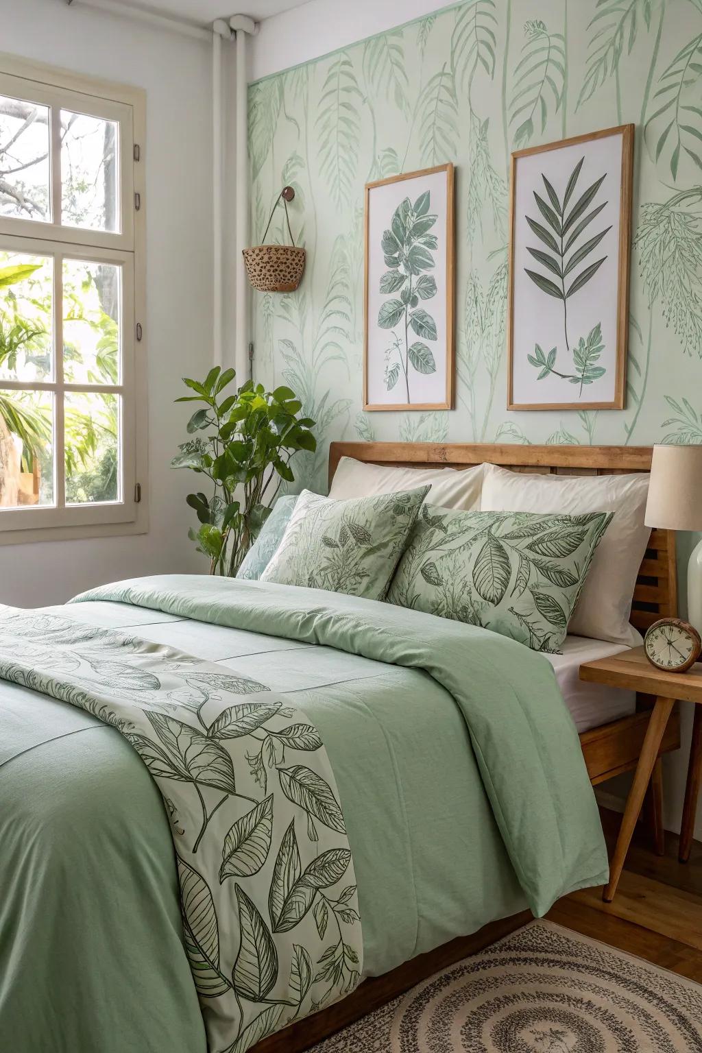 Refresh your space with botanical prints.