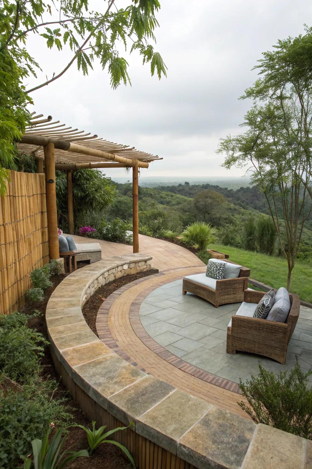 Eco-friendly materials fuse sustainability with style.