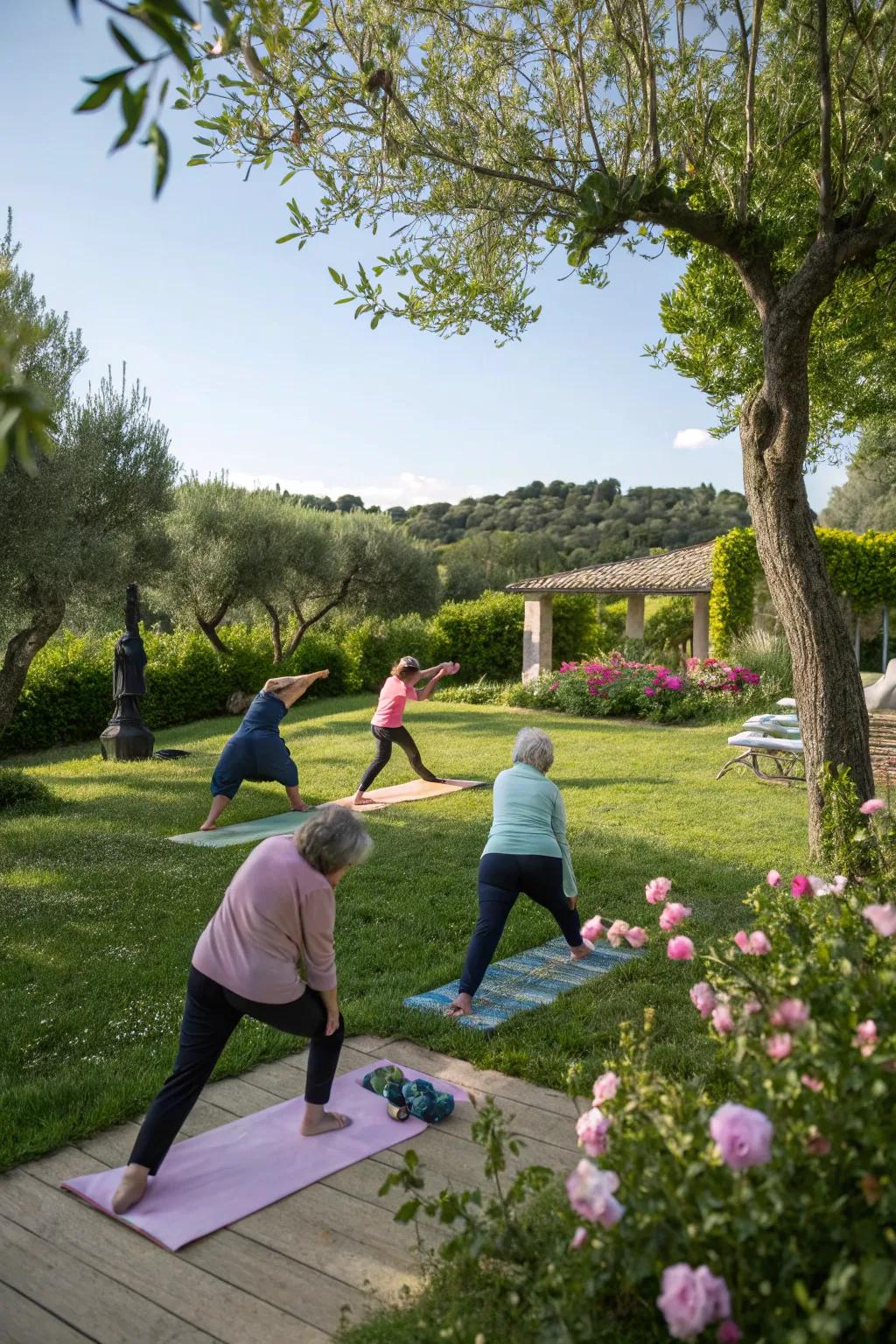 Discover serenity and equilibrium through yoga and relaxation.