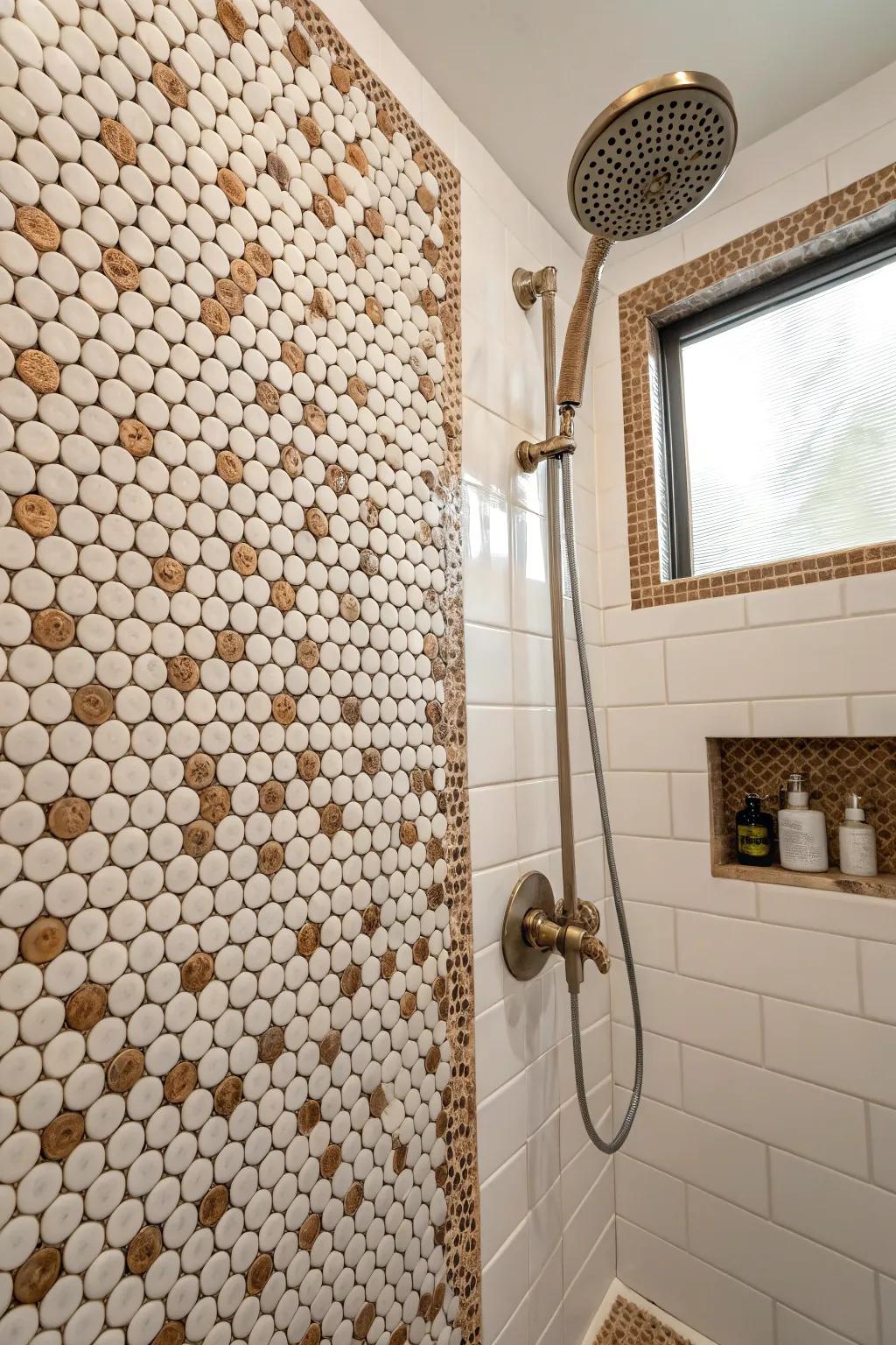 Copper sphere sections offer a fun and pleasant planning component.