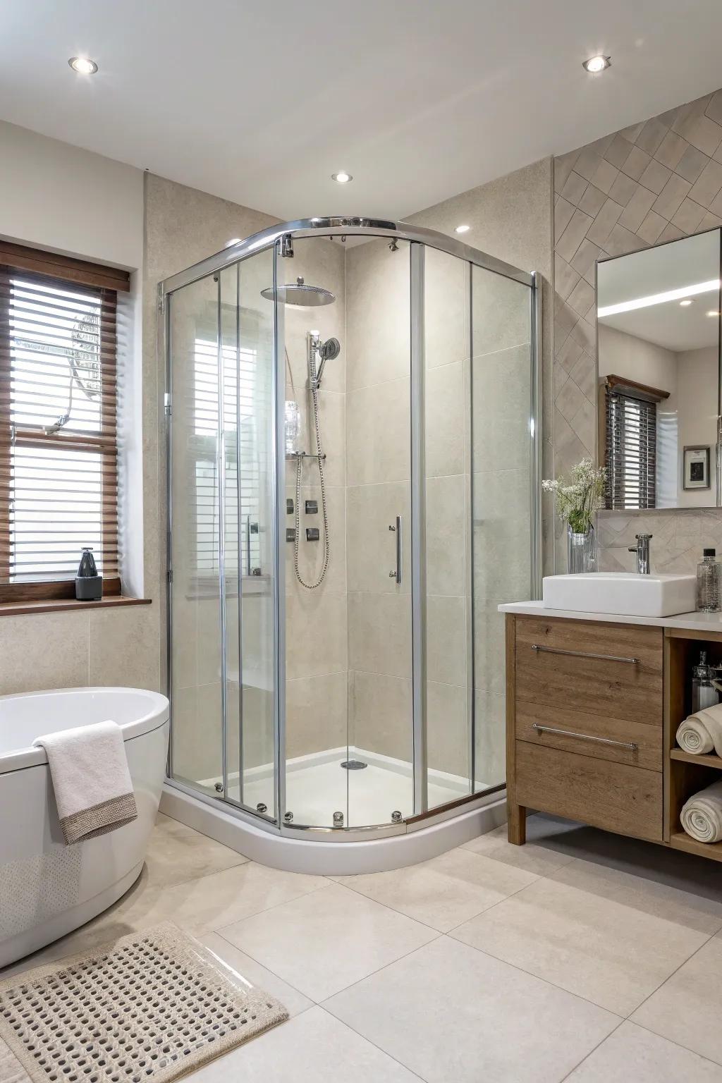 Silky curves for a compact integration.