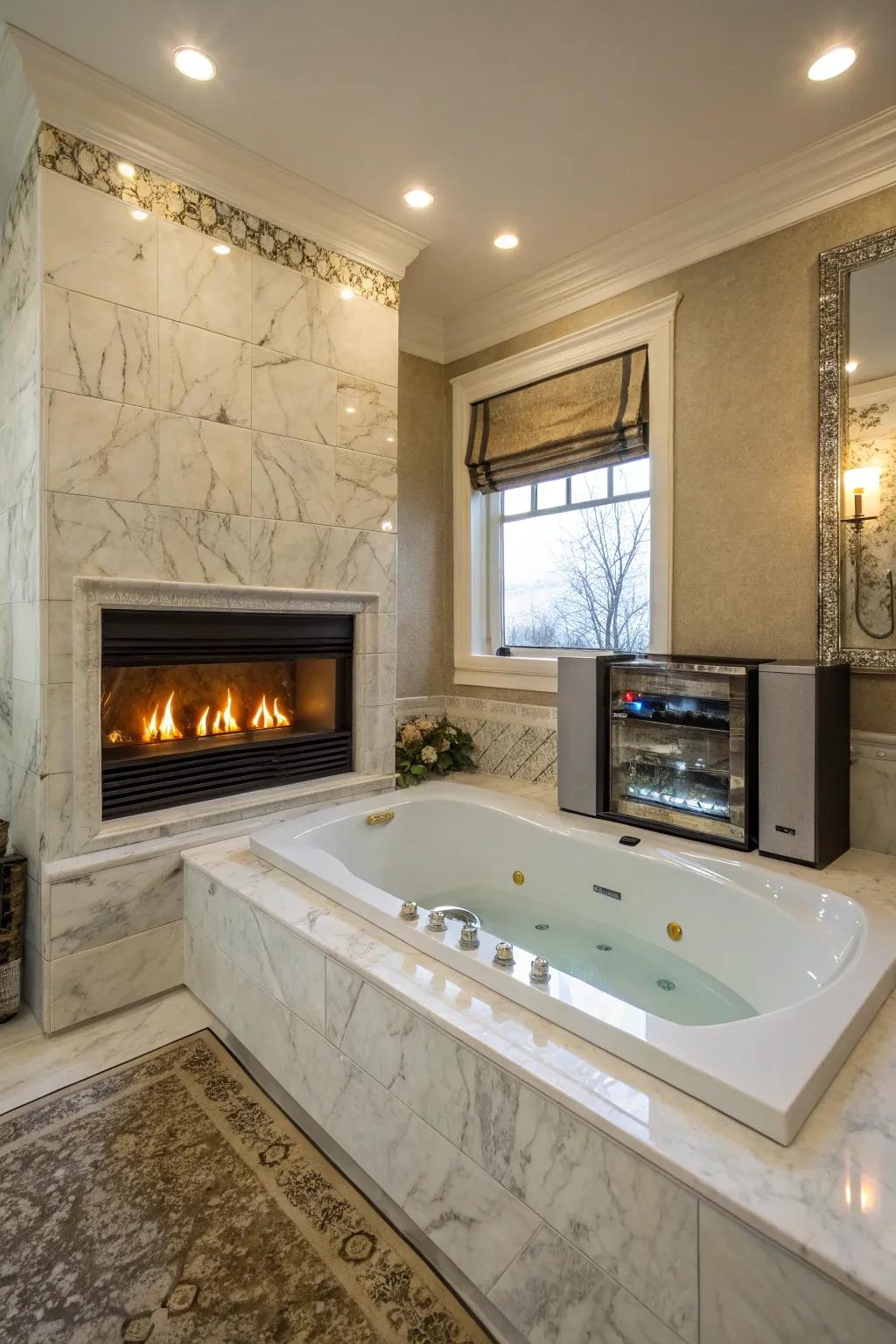 Create a spa-like atmosphere with thoughtful features.
