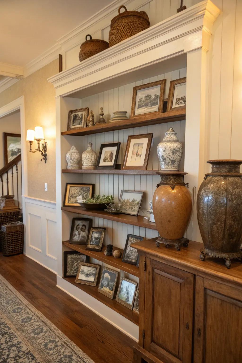 Family valuables that inject individual history into a Southern abode.