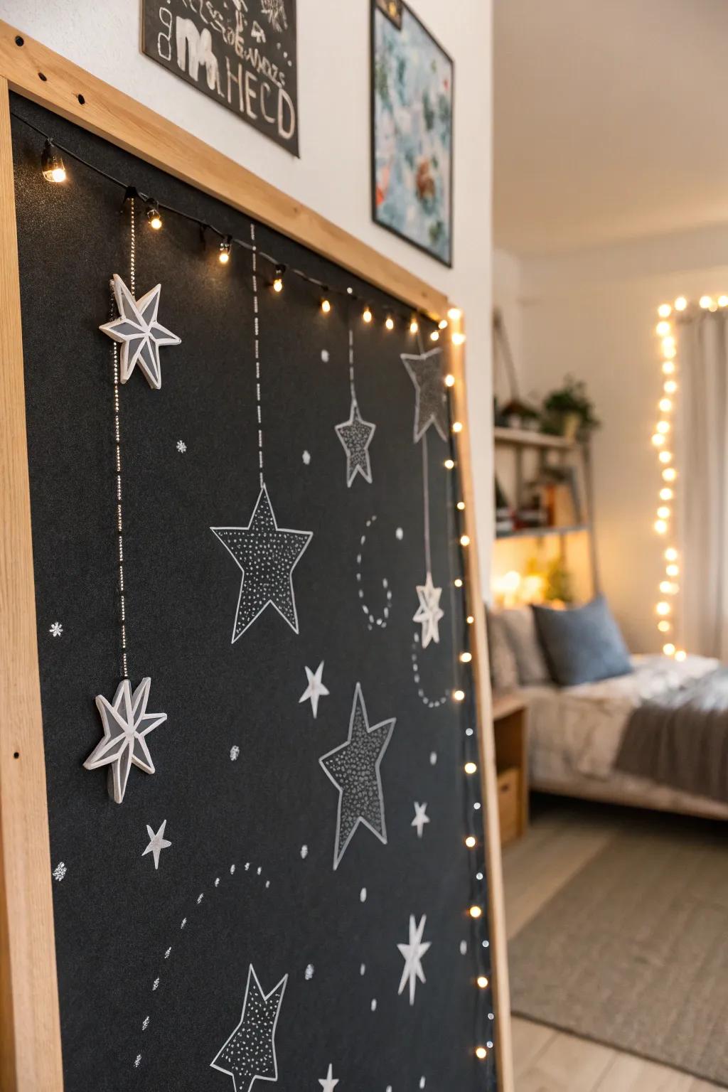 Metamorphose your panel into a stellar nocturnal panorama.