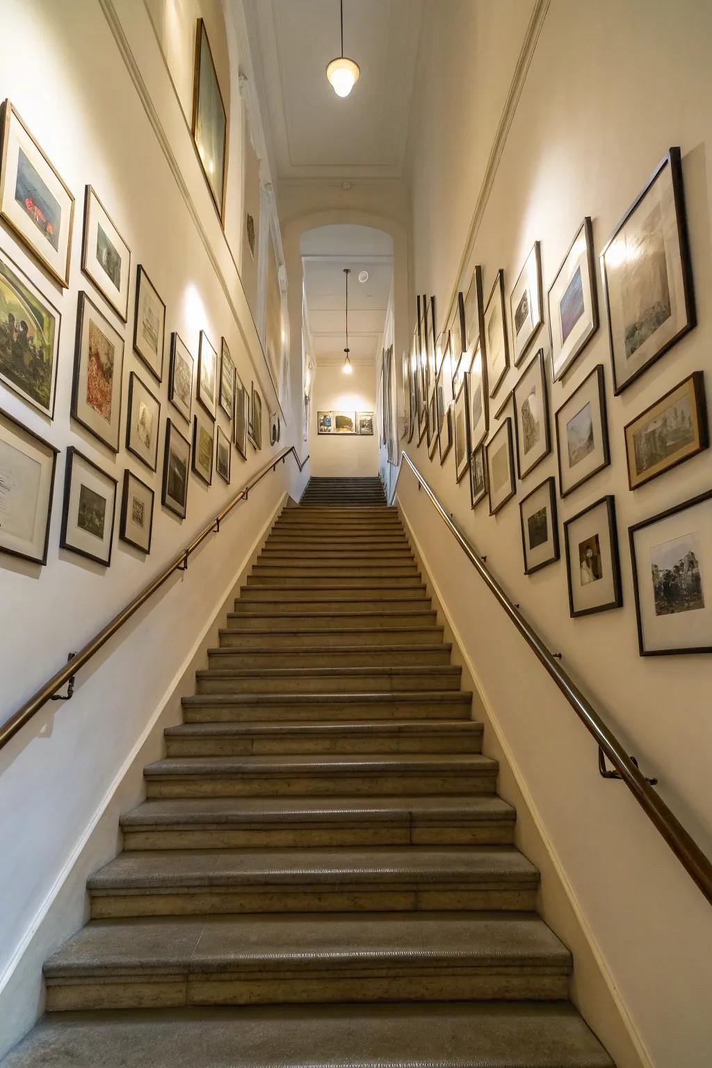 A symmetrical layout evokes a timeless, polished impression.