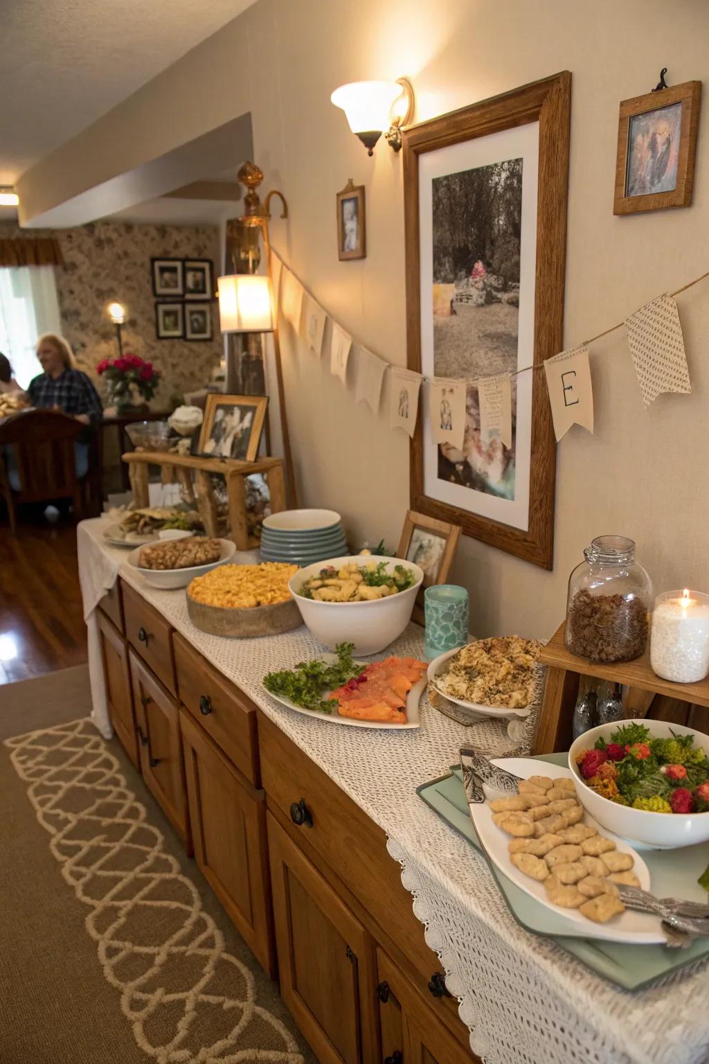 Personal touches make a warm and inviting feel.