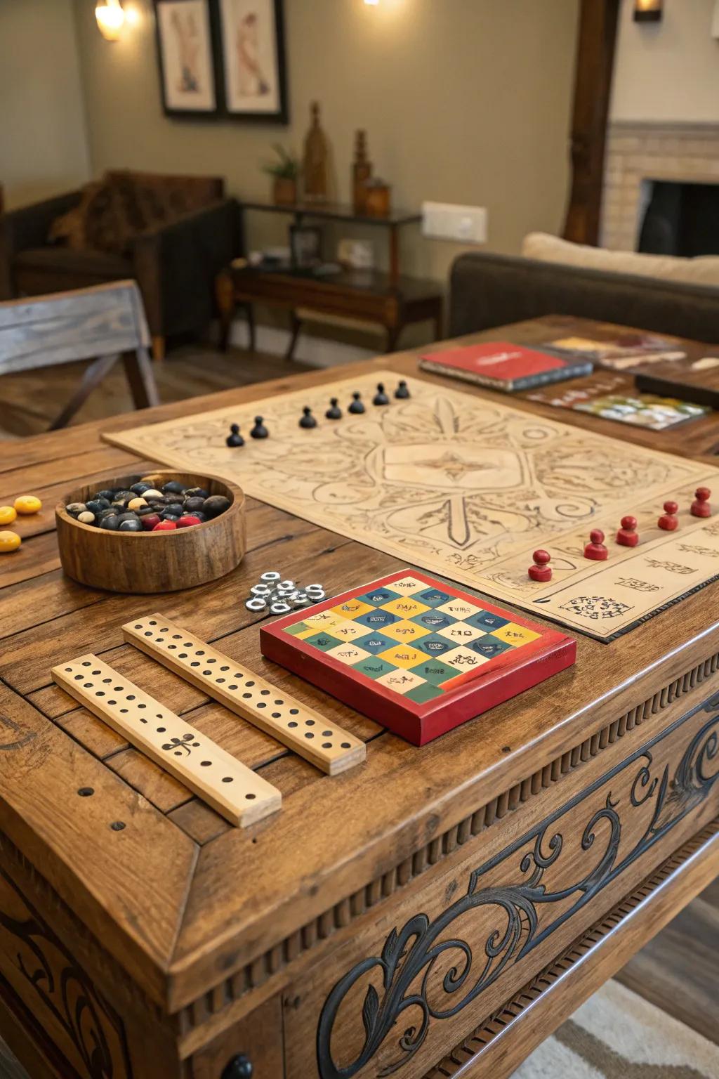 DIY projects add a personalized touch to the room.