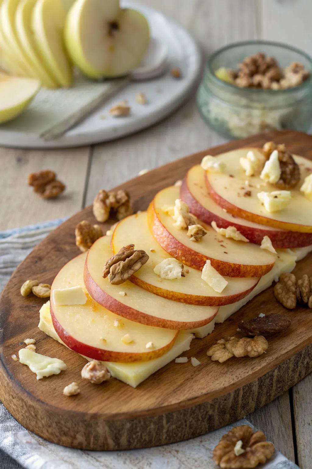 An attractive harmony of fruit slice flavors.