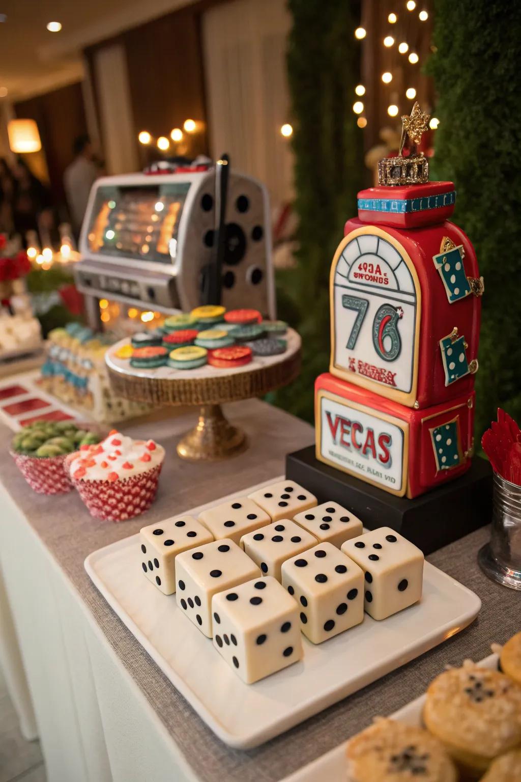 A themed sweet table adds a delicious highlight to your party.