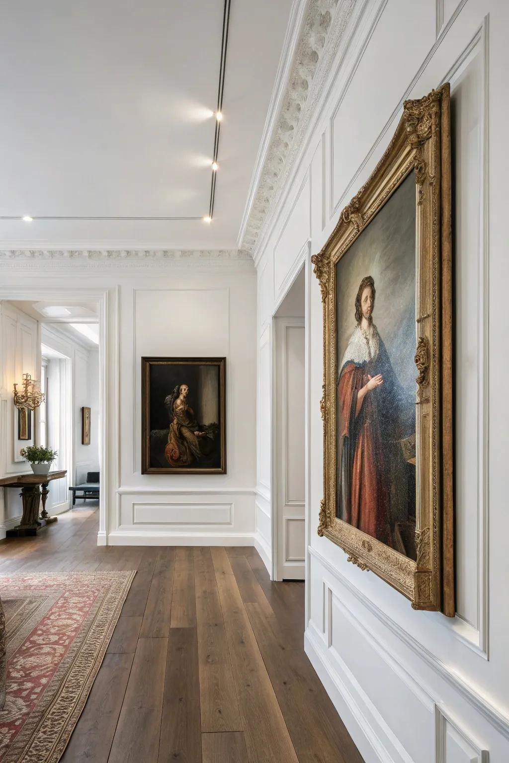 Blending ages fashions intriguing visual contrasts.