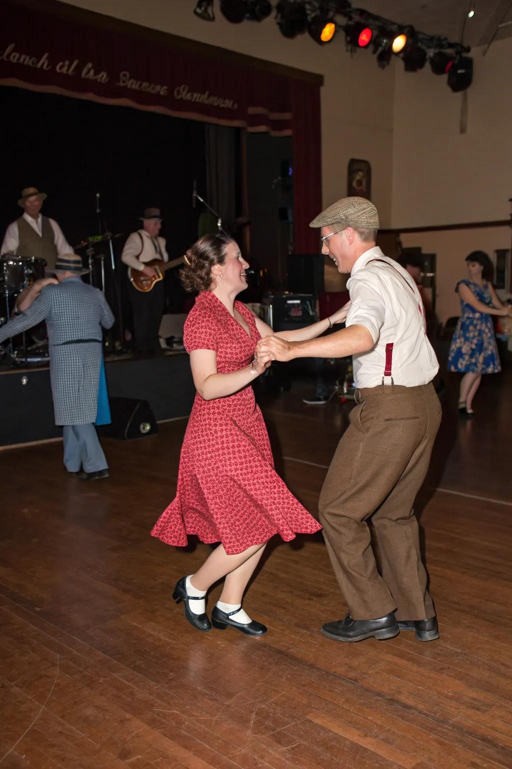 With a fun and energetic swing dancing lesson, you can get everyone moving.