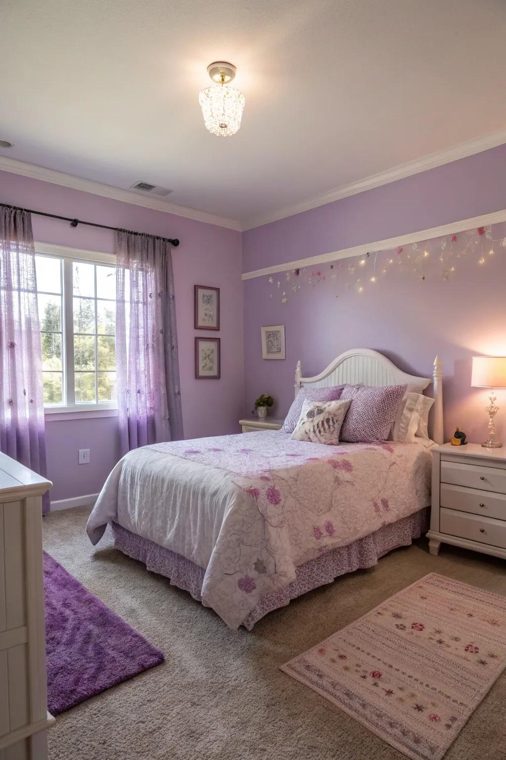 Soften the look with pastel pairings.