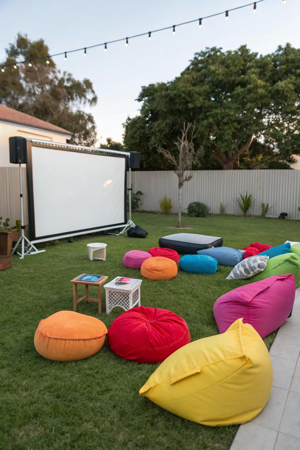 Outdoor ottomans deliver versatility and relaxation for your visitors.