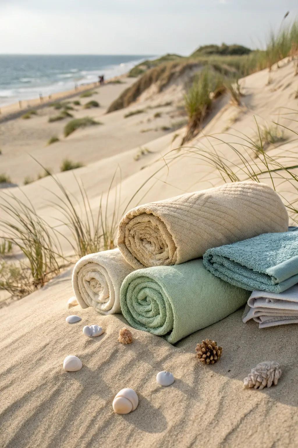 Savor the comfort of environment-safe textiles that are kind to the world.