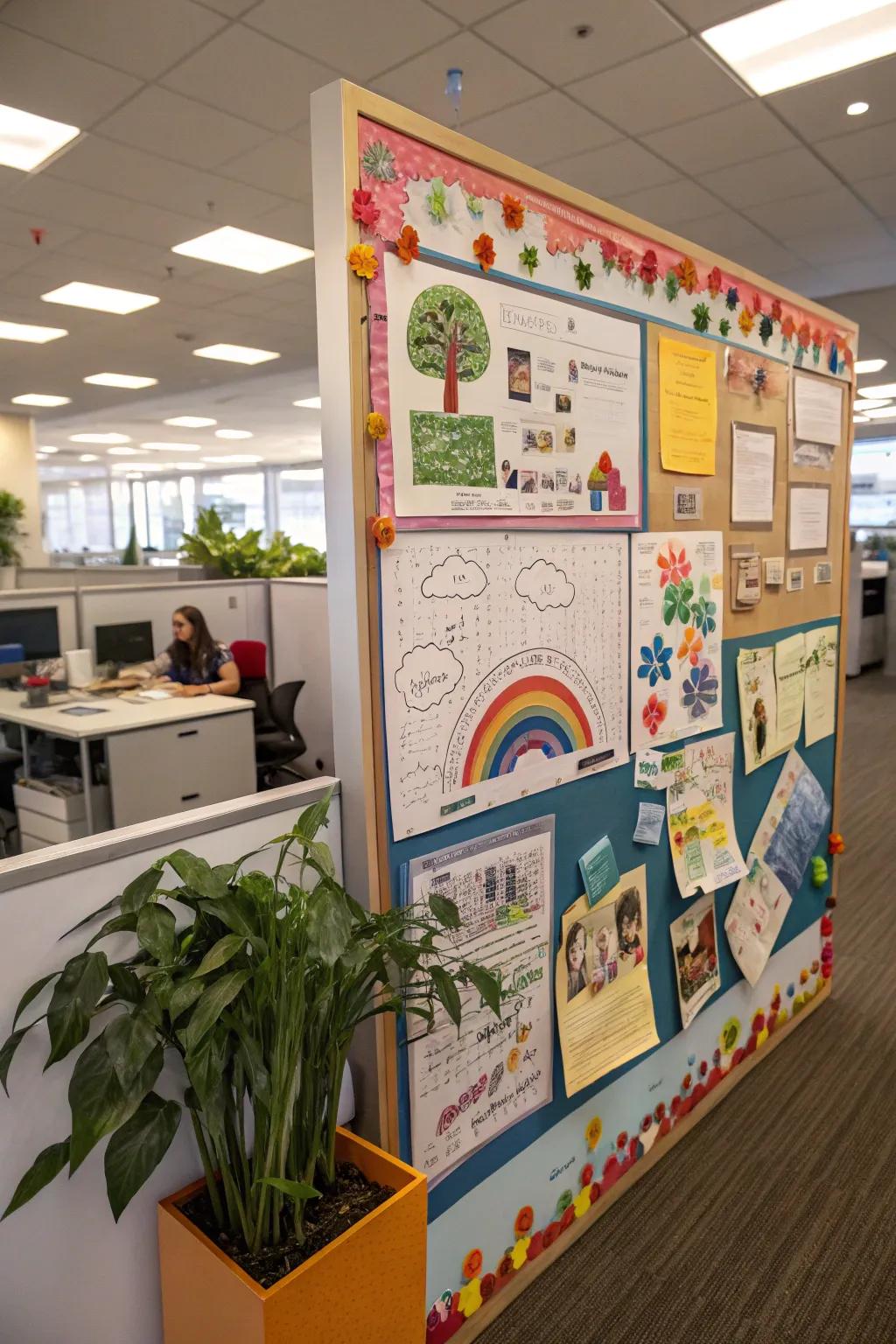 Collaborative art projects foster teamwork and creativity.