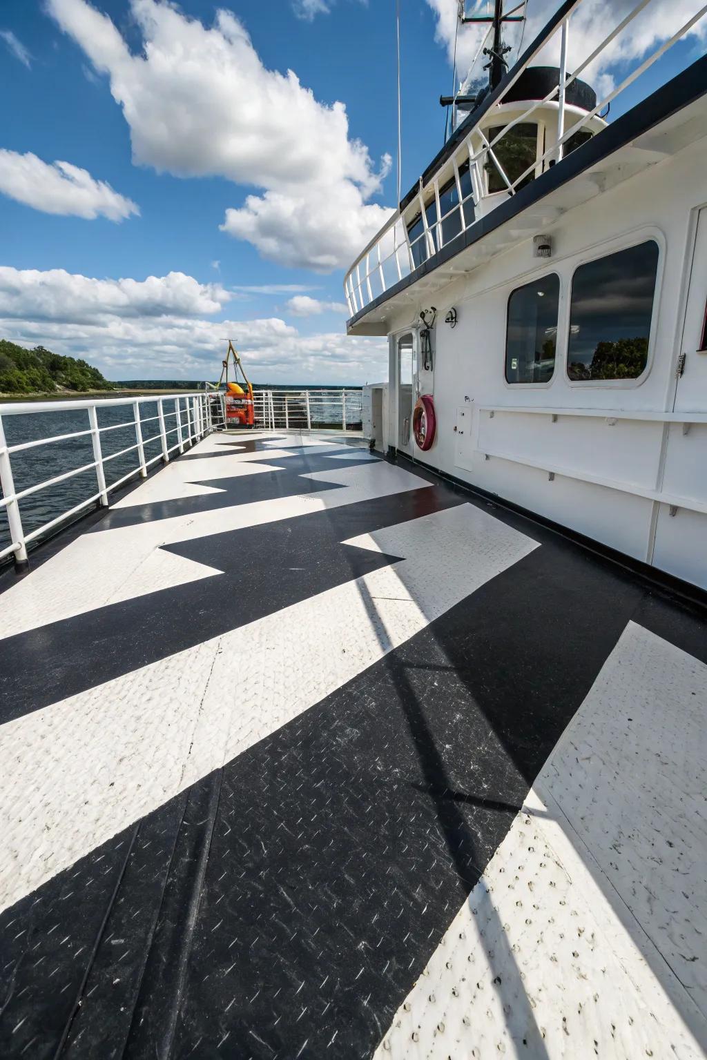 Black and white create a feeling of class that never fades.