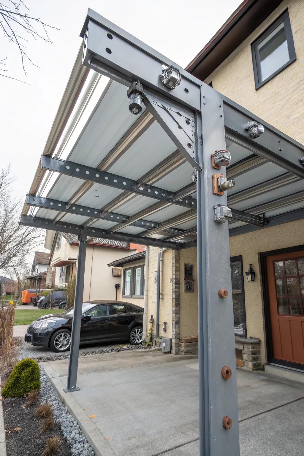 Urban factory vibe adds an urban edge to your home.