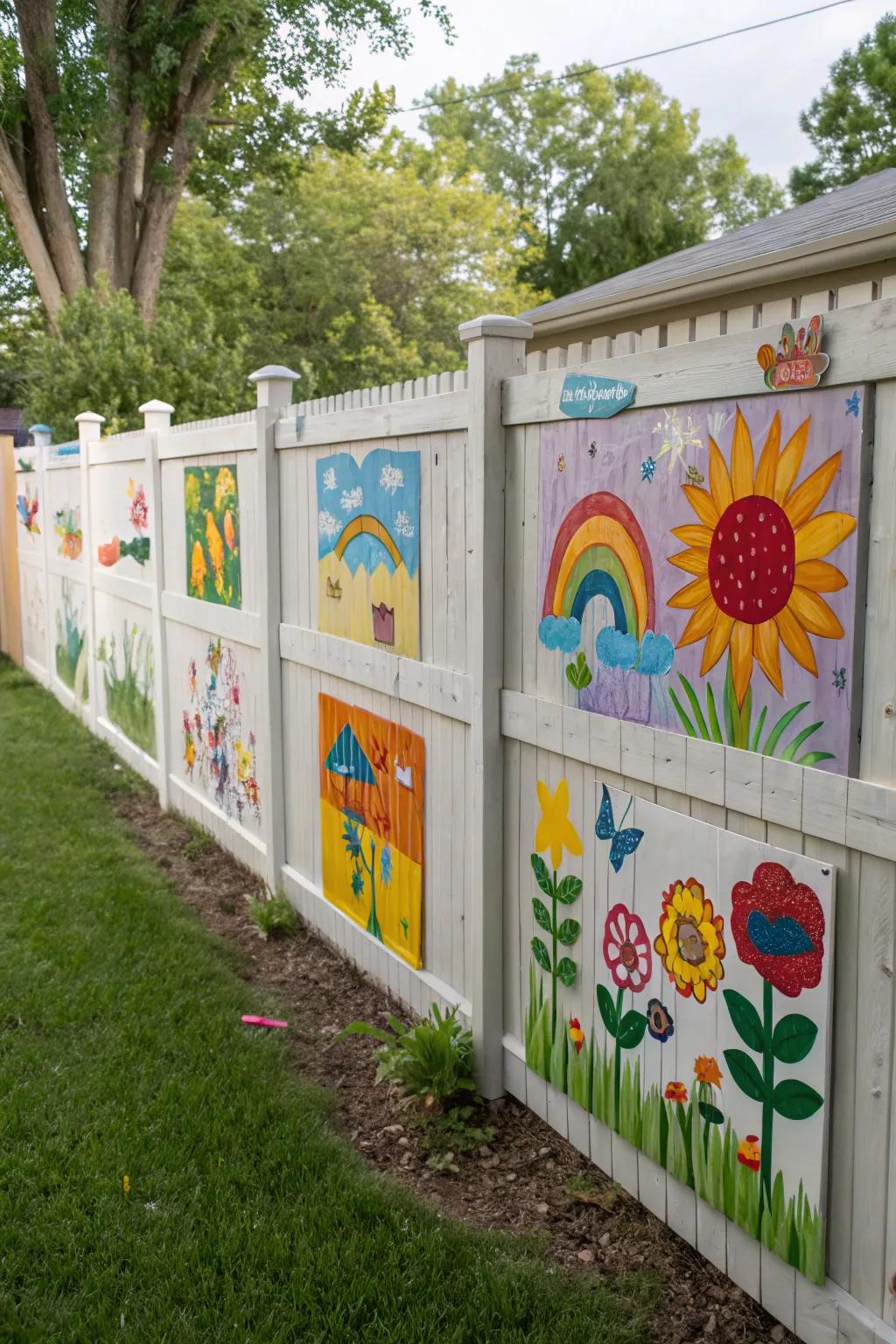 DIY outdoor art infuses character into your space.