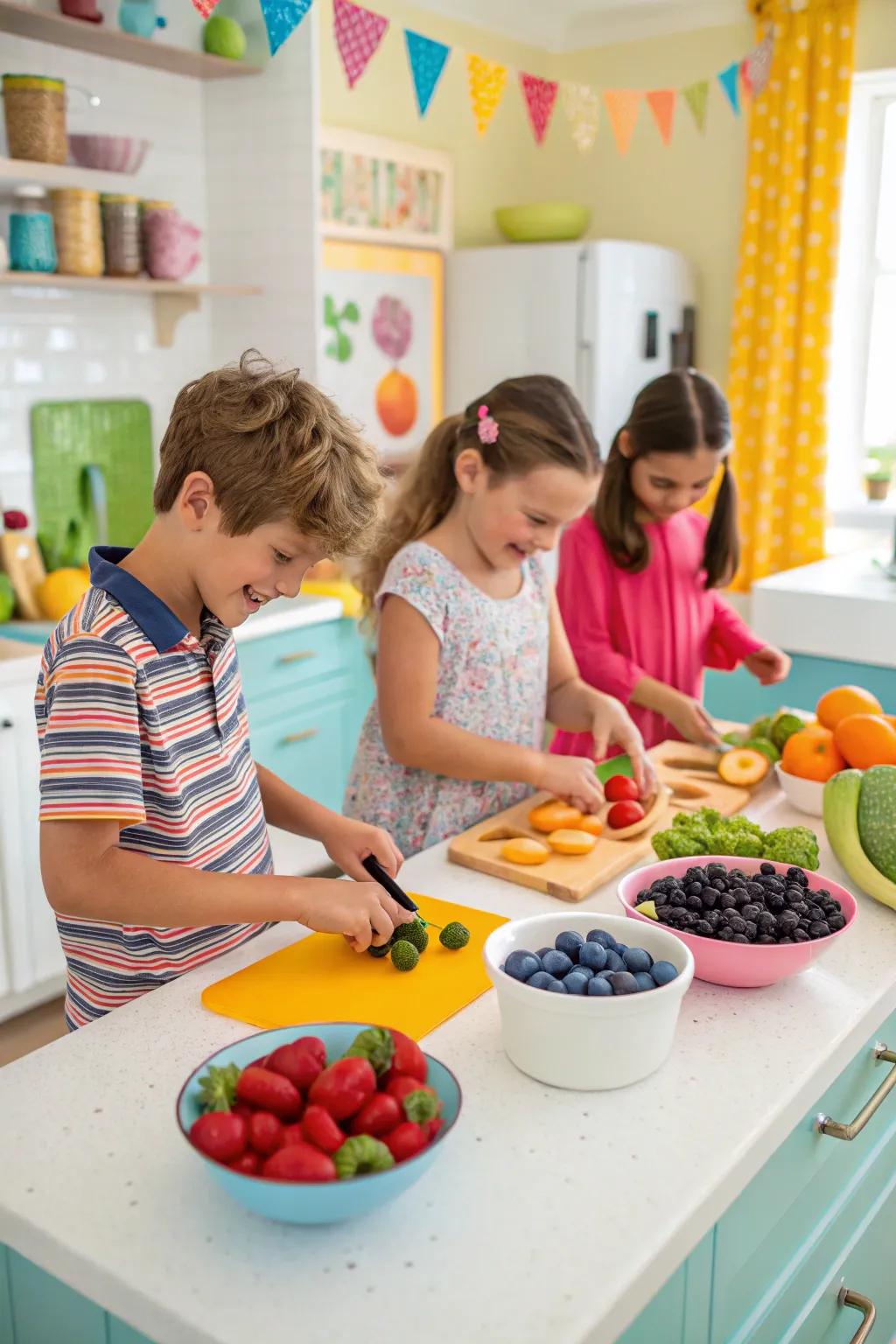 Support autonomy through treat preparation.