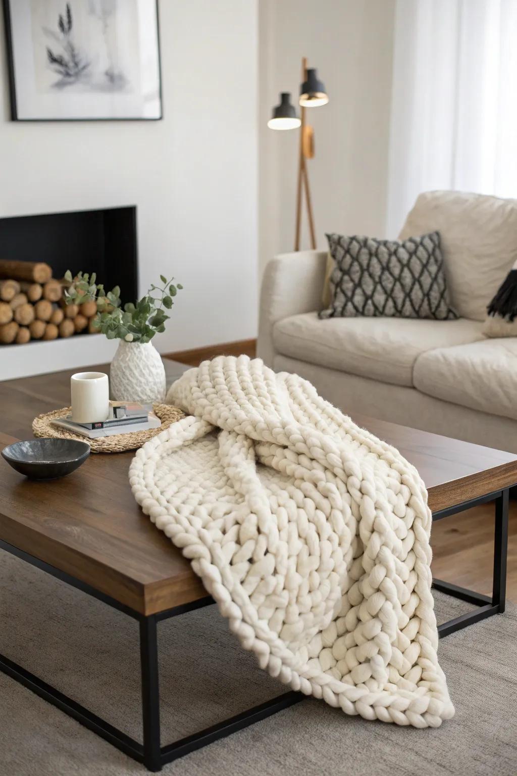 High contrast produces a bold and striking focal point.