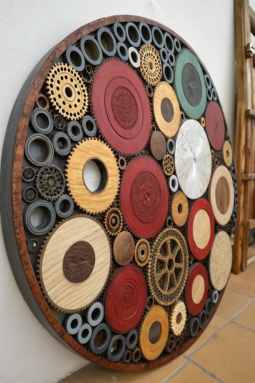 Embrace eco-consciousness through nature-friendly artistry.
