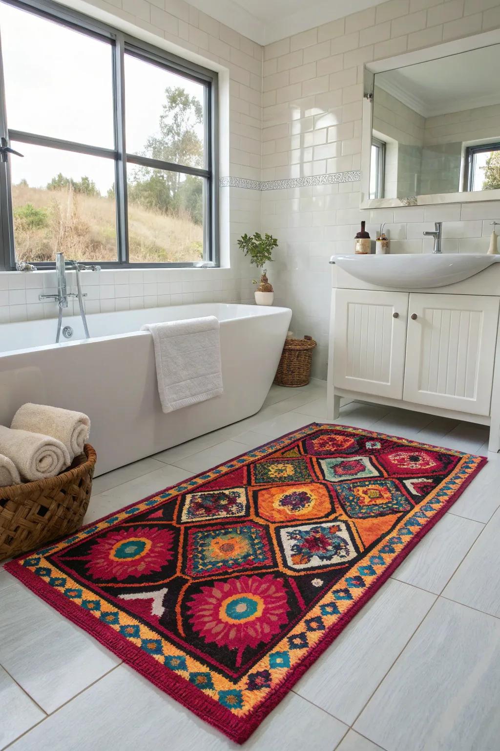 Floor coverings that steal the show.