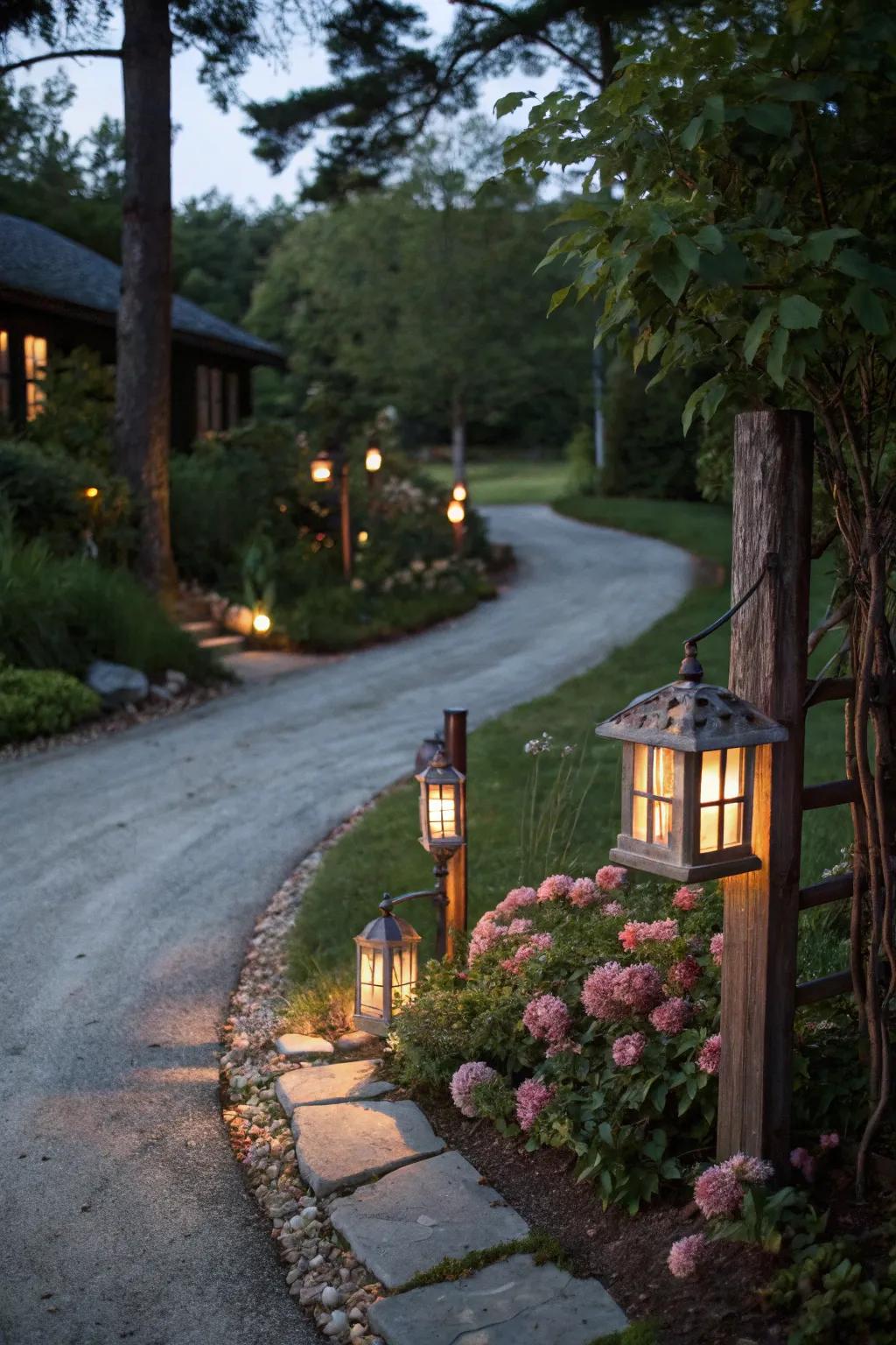 Country stand beacons furnishing charm and guidance.