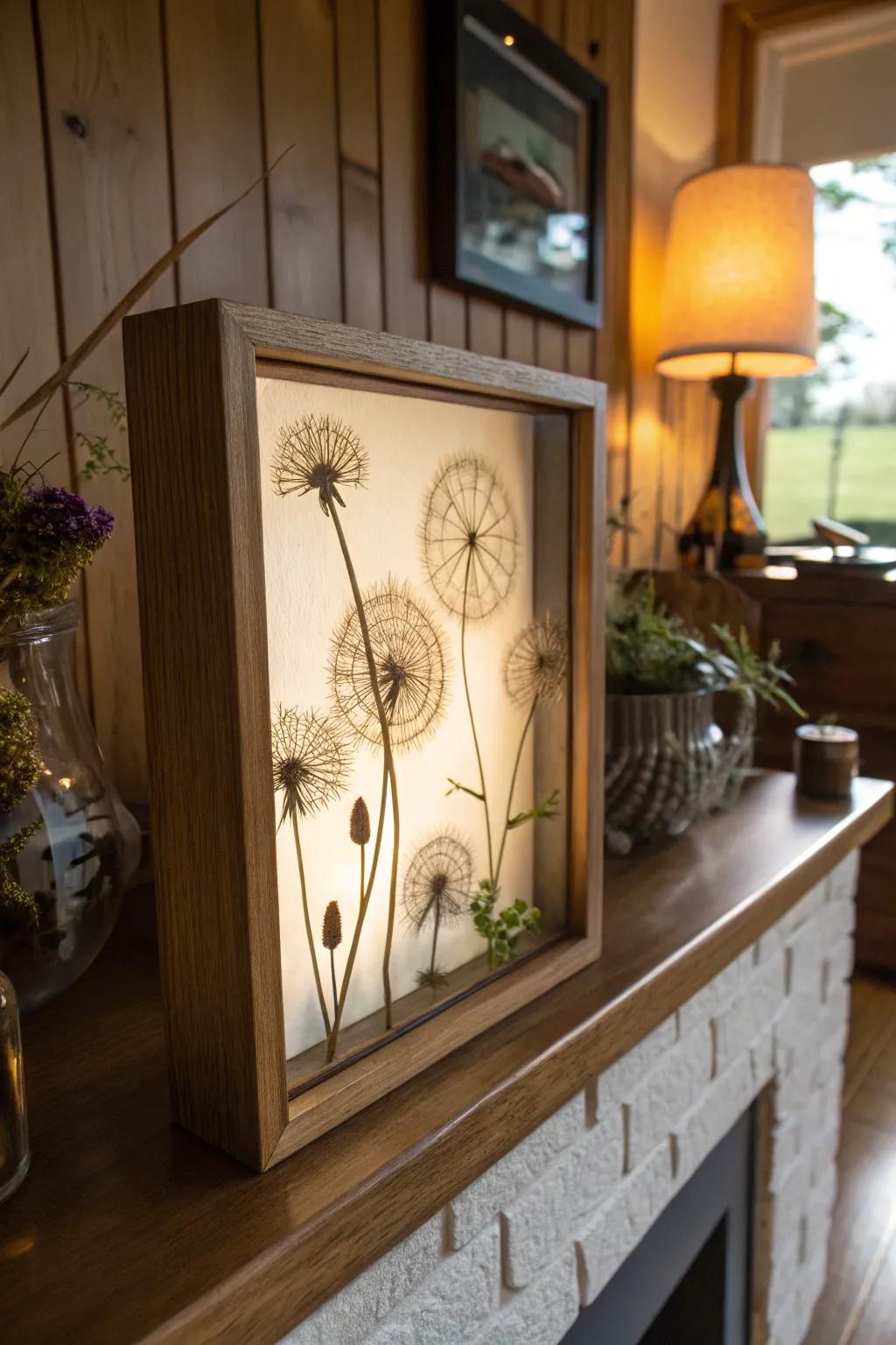 Memory cases delicately capture the beauty of dandelions.