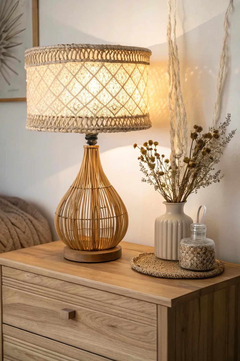 Light up your space with a touch of boho elegance and simple charm.