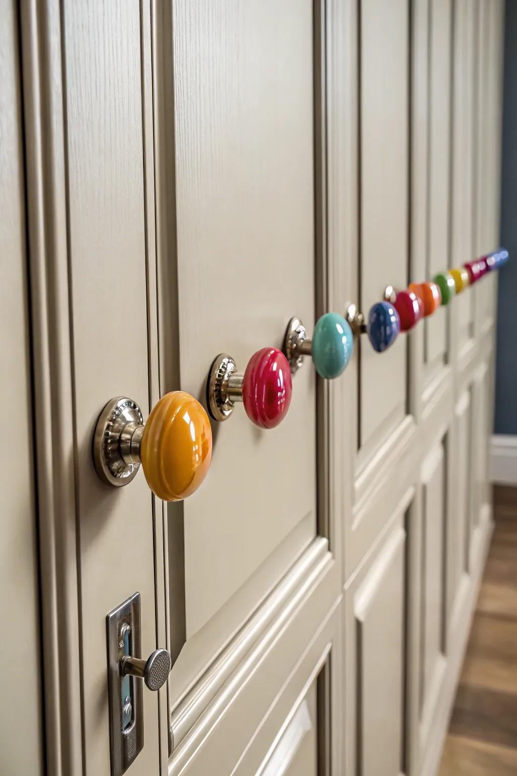Glaze rods introduce vibrant color to any space.
