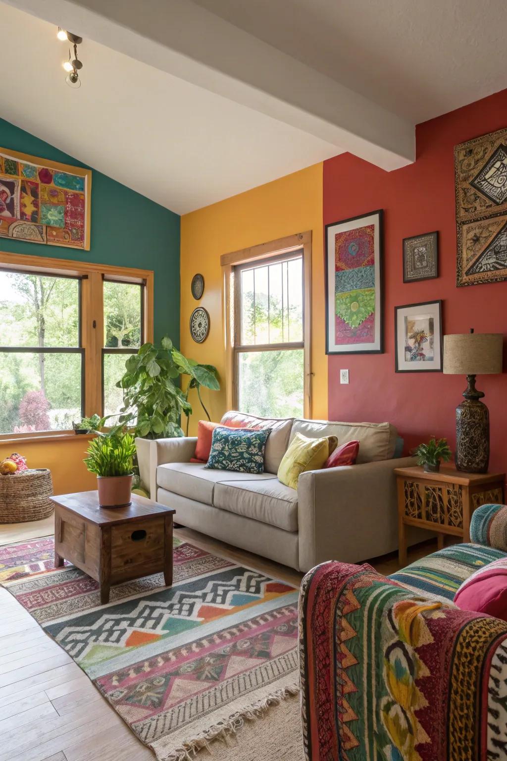 Fresh coating can inject individuality and vibrancy into your space.