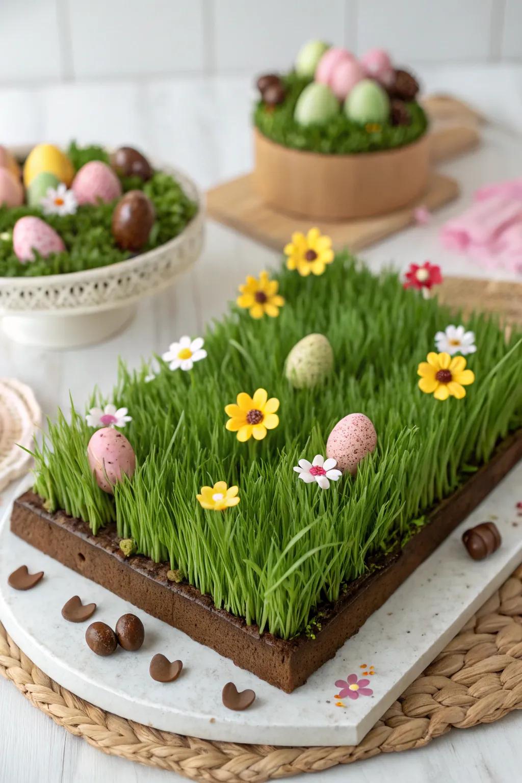 A creative miniature garden board that’s a feast for the eyes.