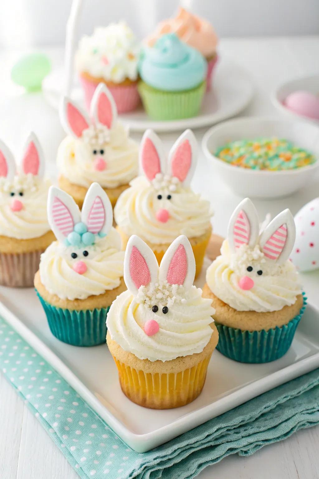 Endearing Easter rabbit cakes that are certain to impress.