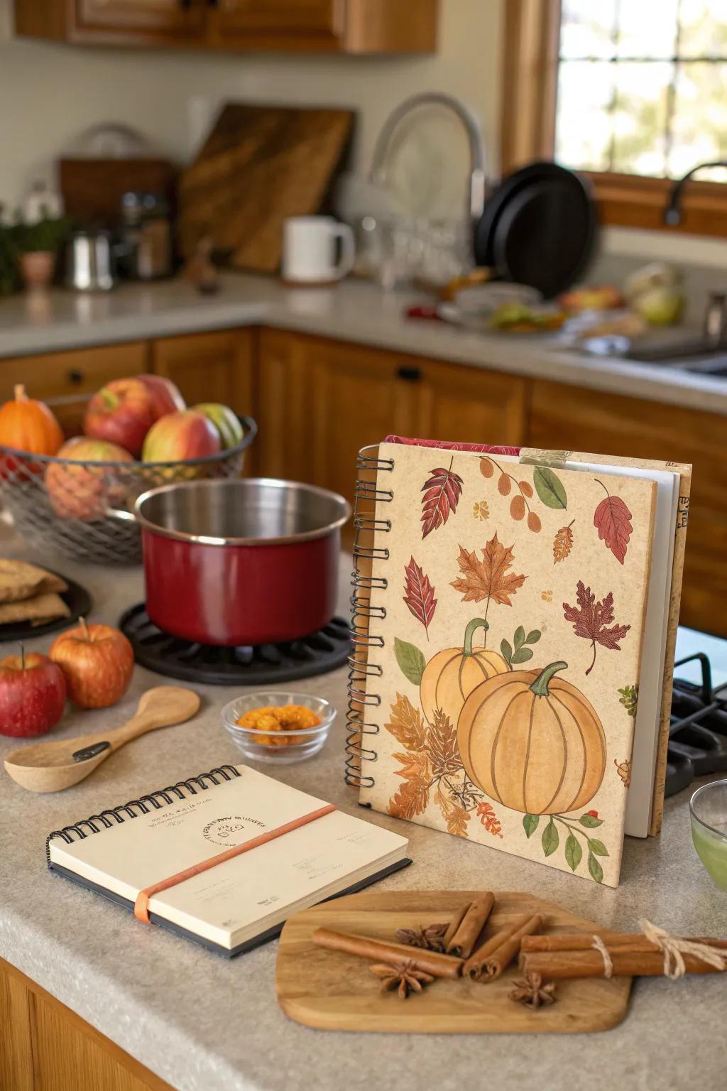 A personalized recipe book to inspire your autumn cooking.