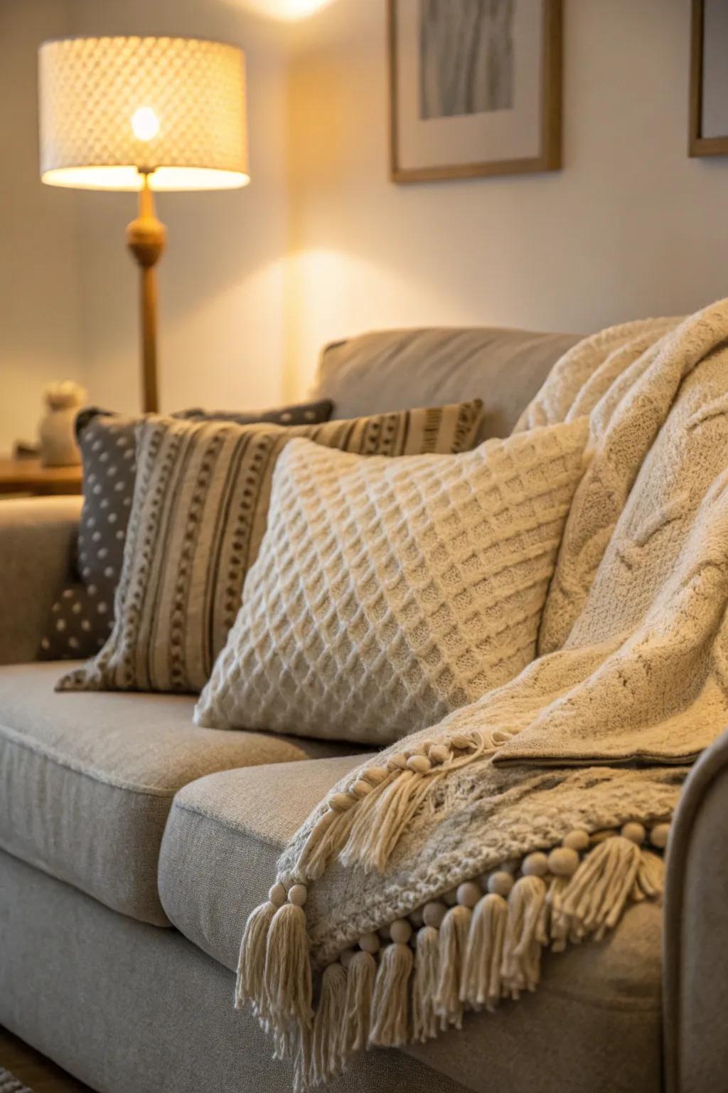 Wool pillows: providing warmth and comfort for those chilly fall days.