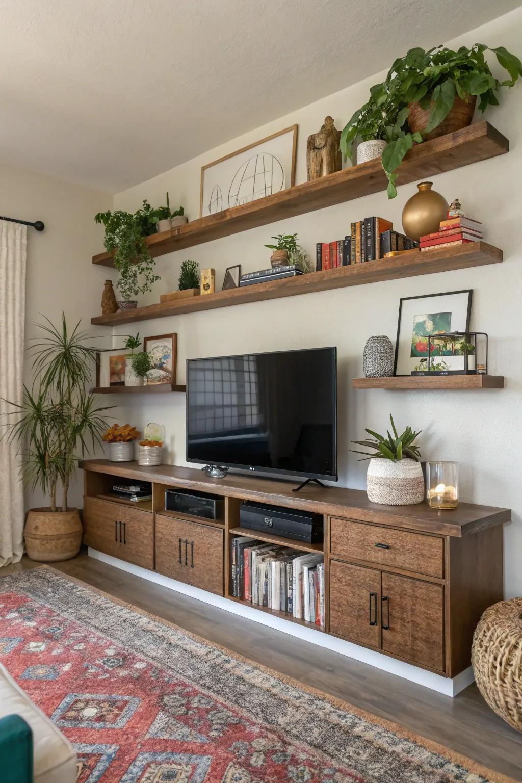 Add character with an eclectic mix of styles.