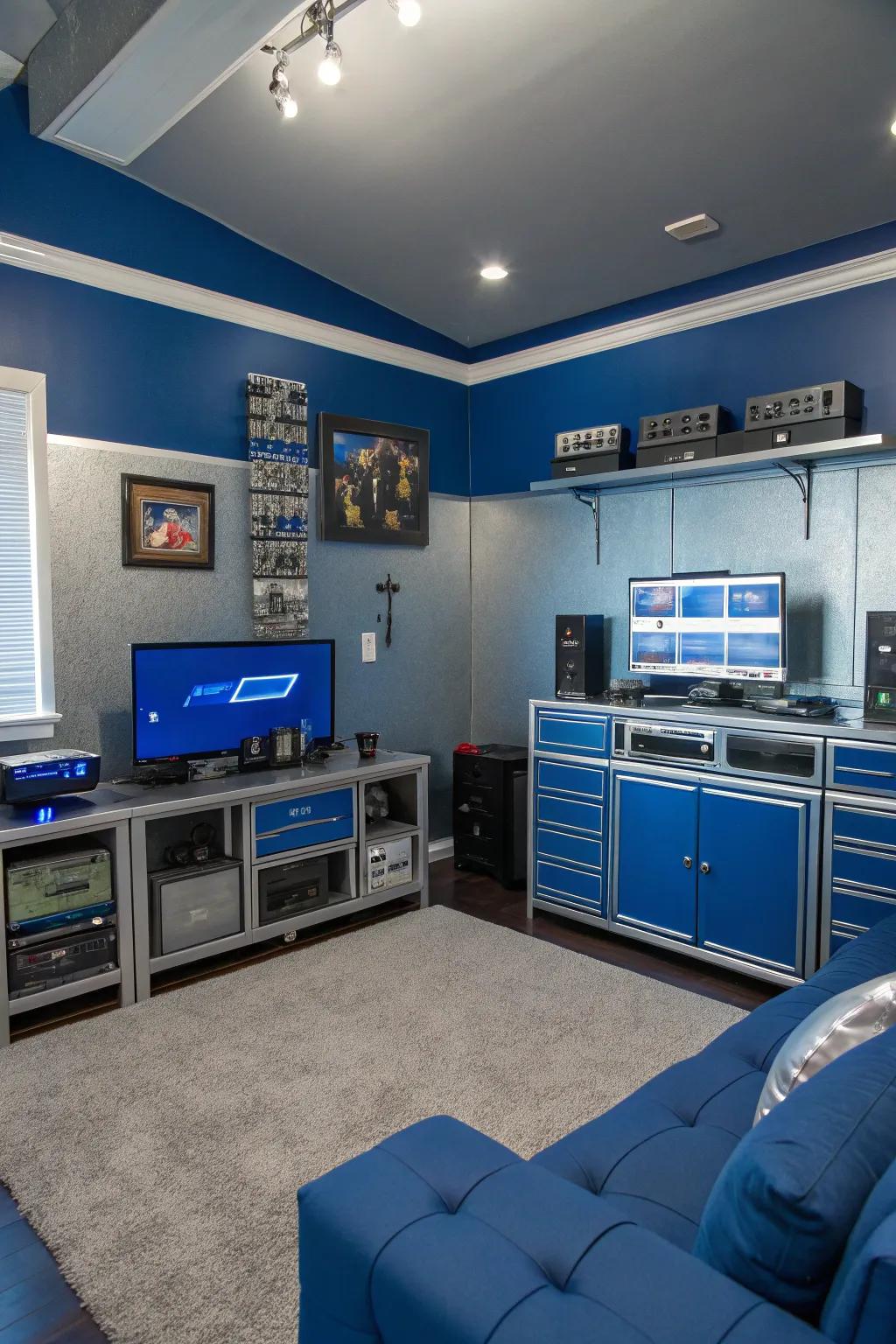 A unified color scheme enriches the overall visual appeal of your gaming area.
