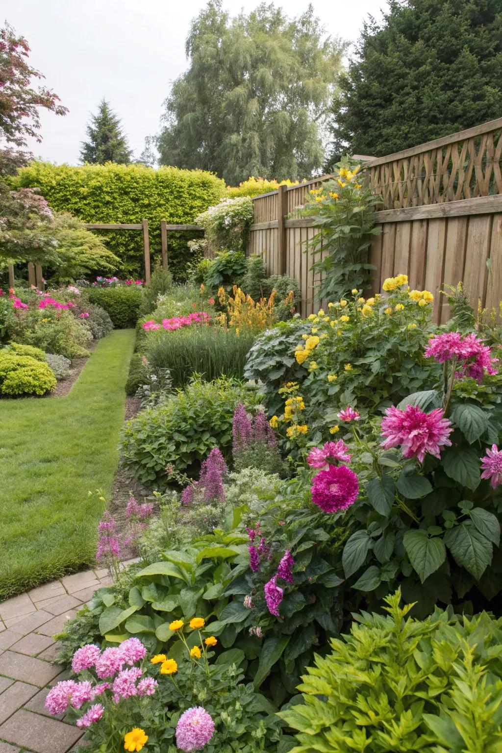 Seasonal flora preserves your garden's vibrancy all year.