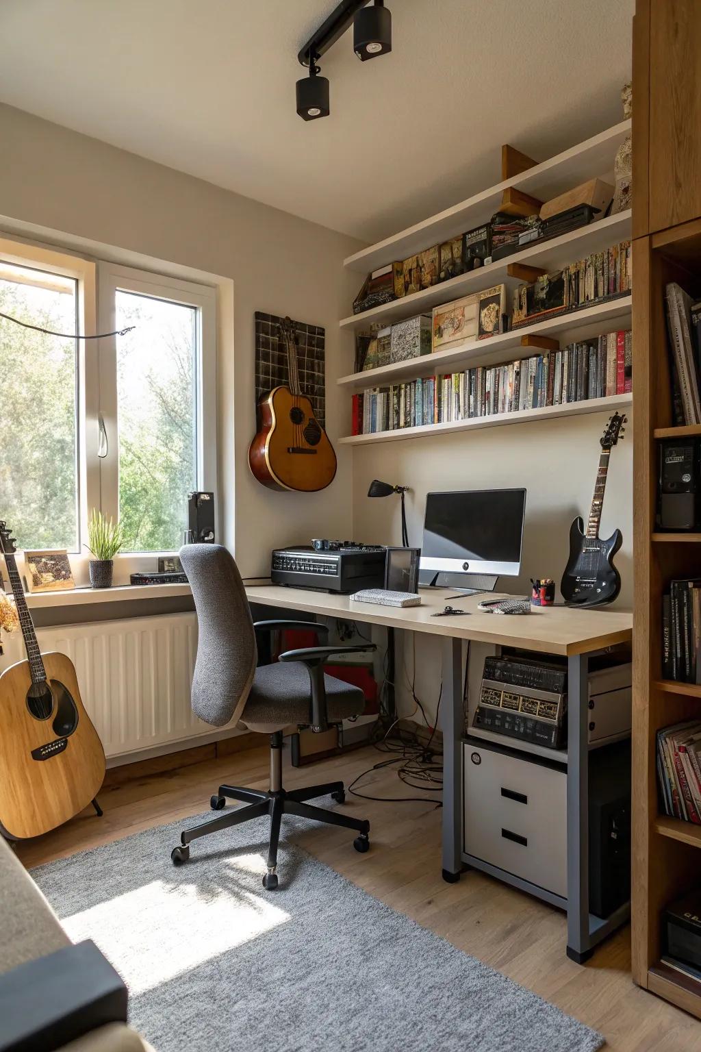 Optimize space with multi-functional design.