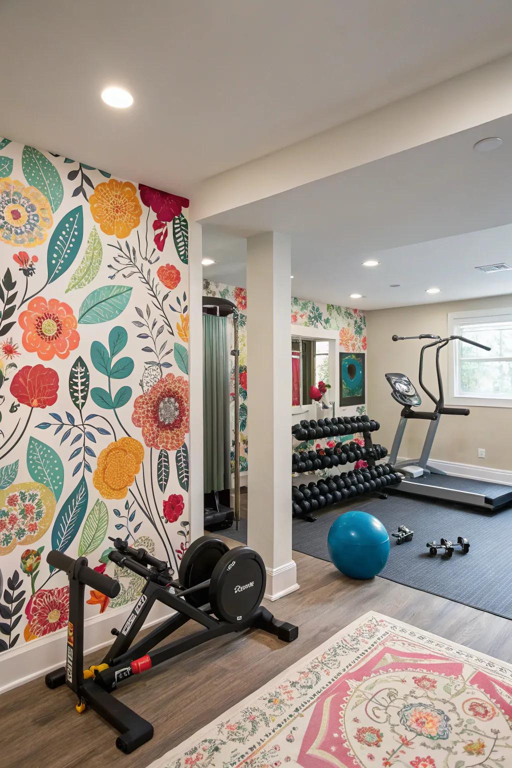 Add character with an accent wall.