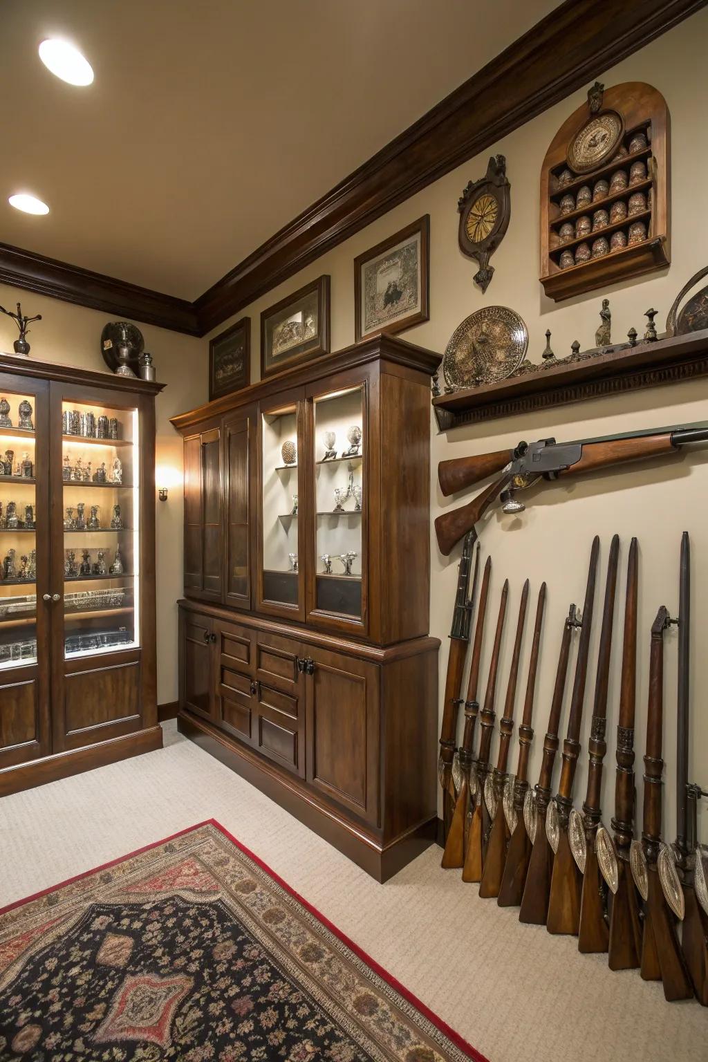 Personalize your armory with a theme that encapsulates your essence.