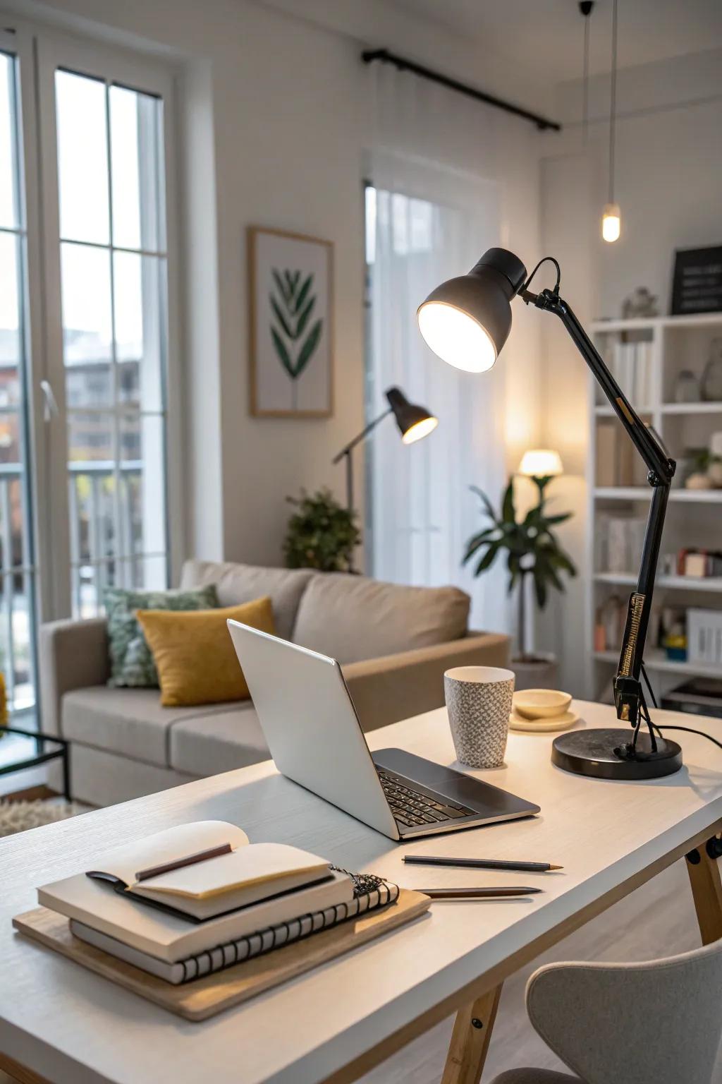 Aimed illumination furnishes concentrated luminescence, critical for productive work environments.