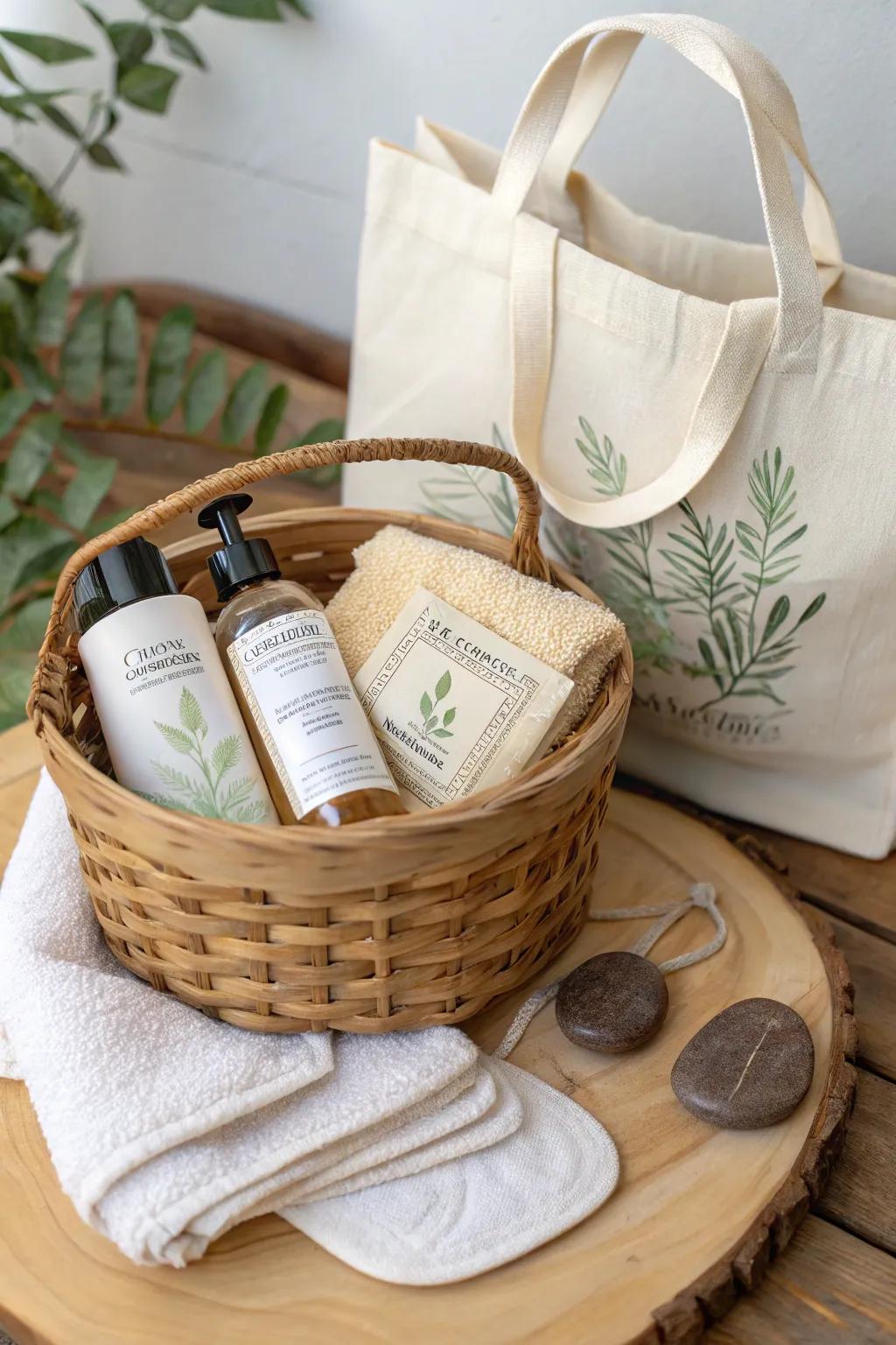 Nature's Friend Retreat: Sustainable pampering with style.