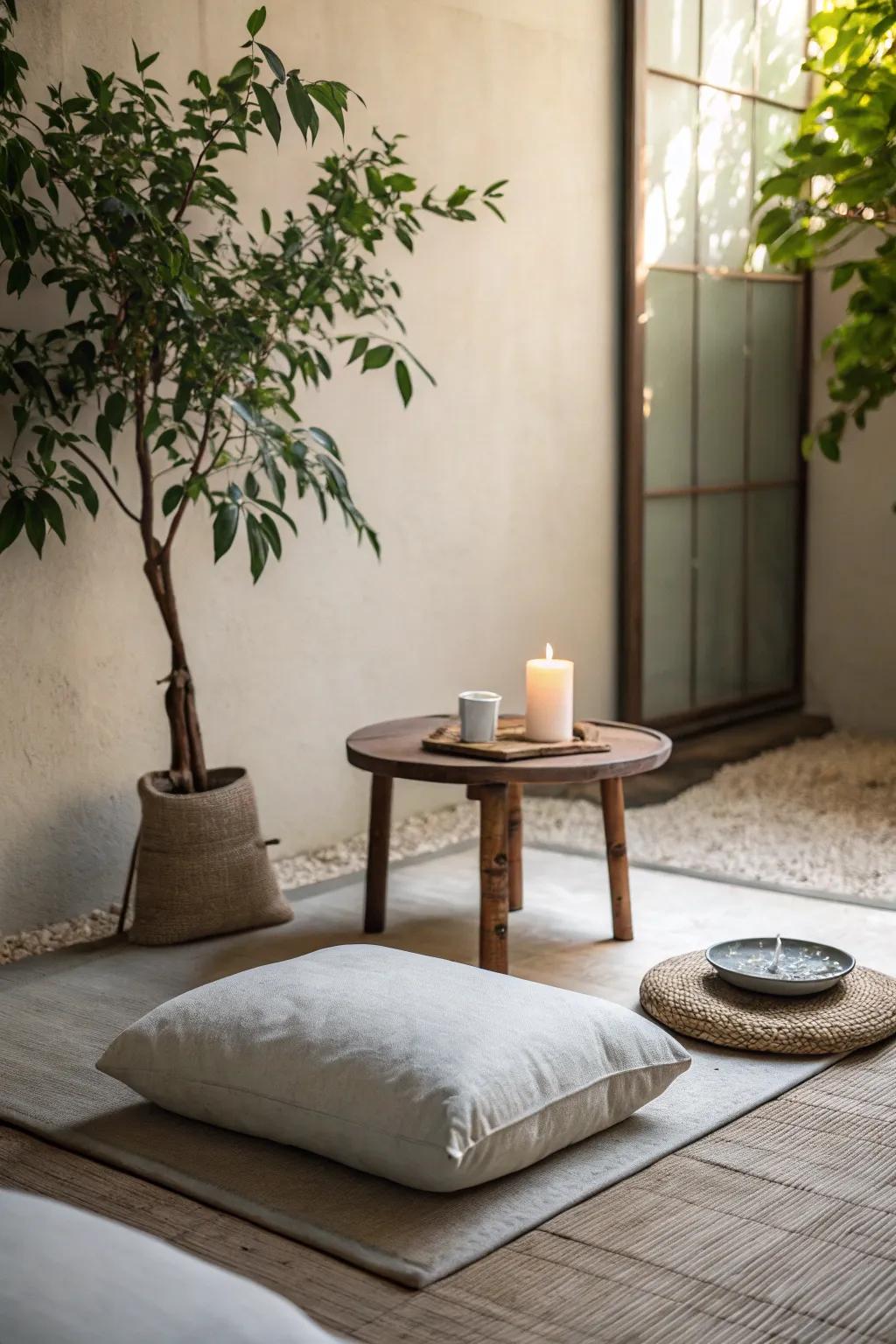 A gadget-free space encourages mindfulness and presence.