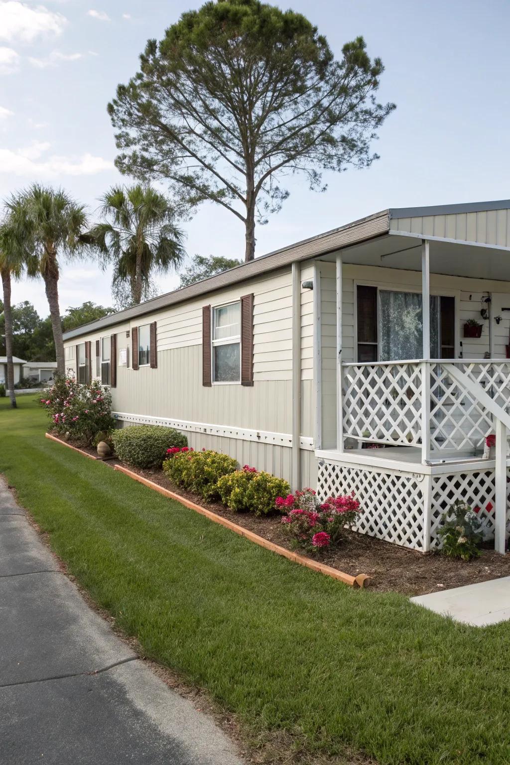 Weave base provides ventilation and an ornamental appearance.