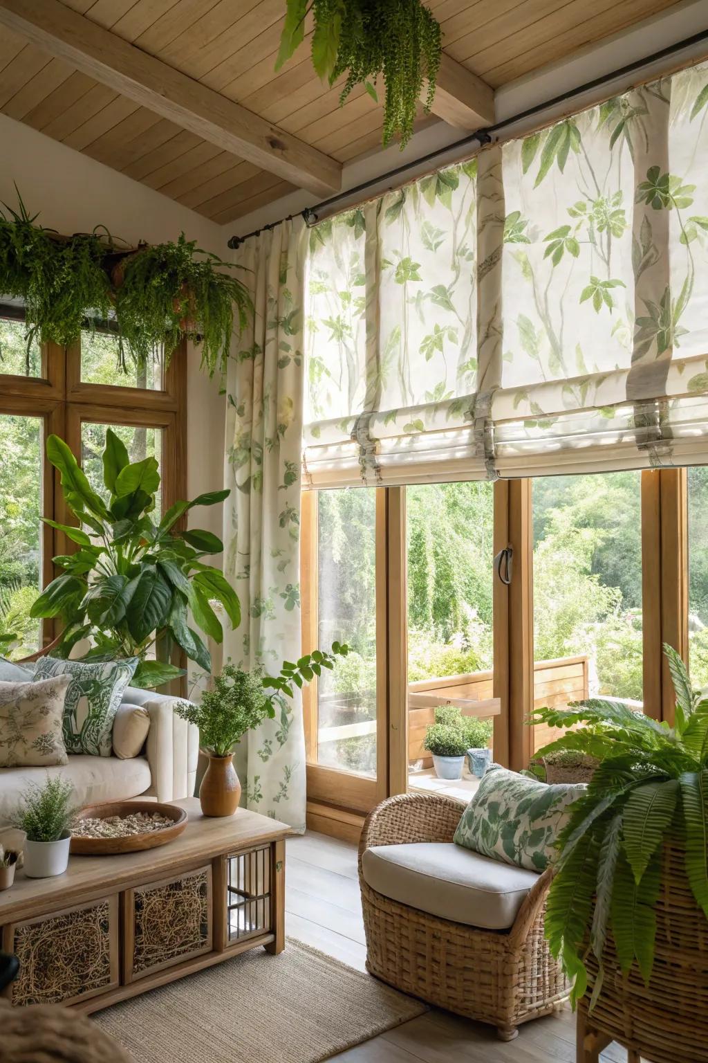 VistaFlora nature-inspired designs add serenity.