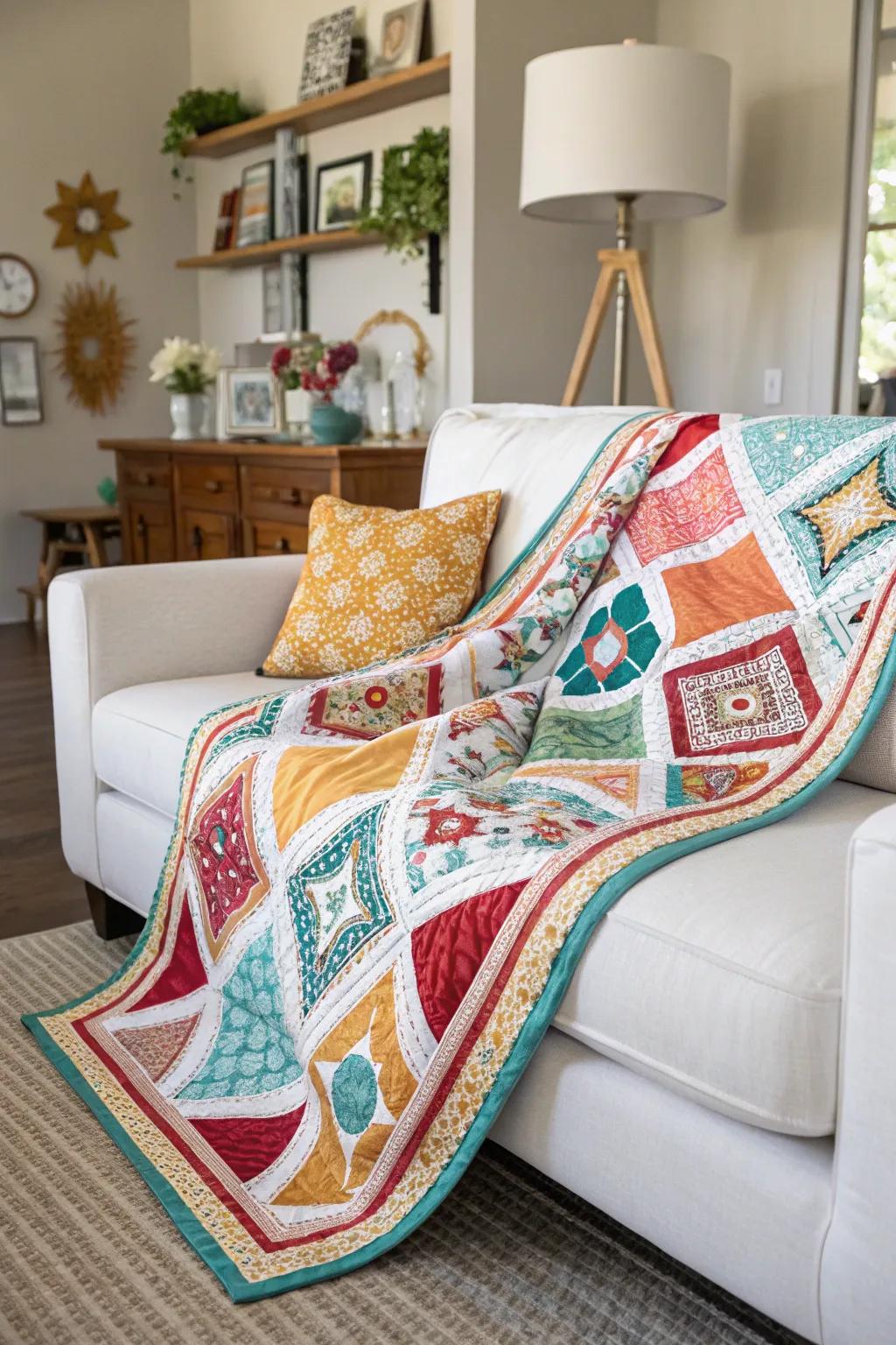 Retro-inspired quilts blend nostalgia with modern style.