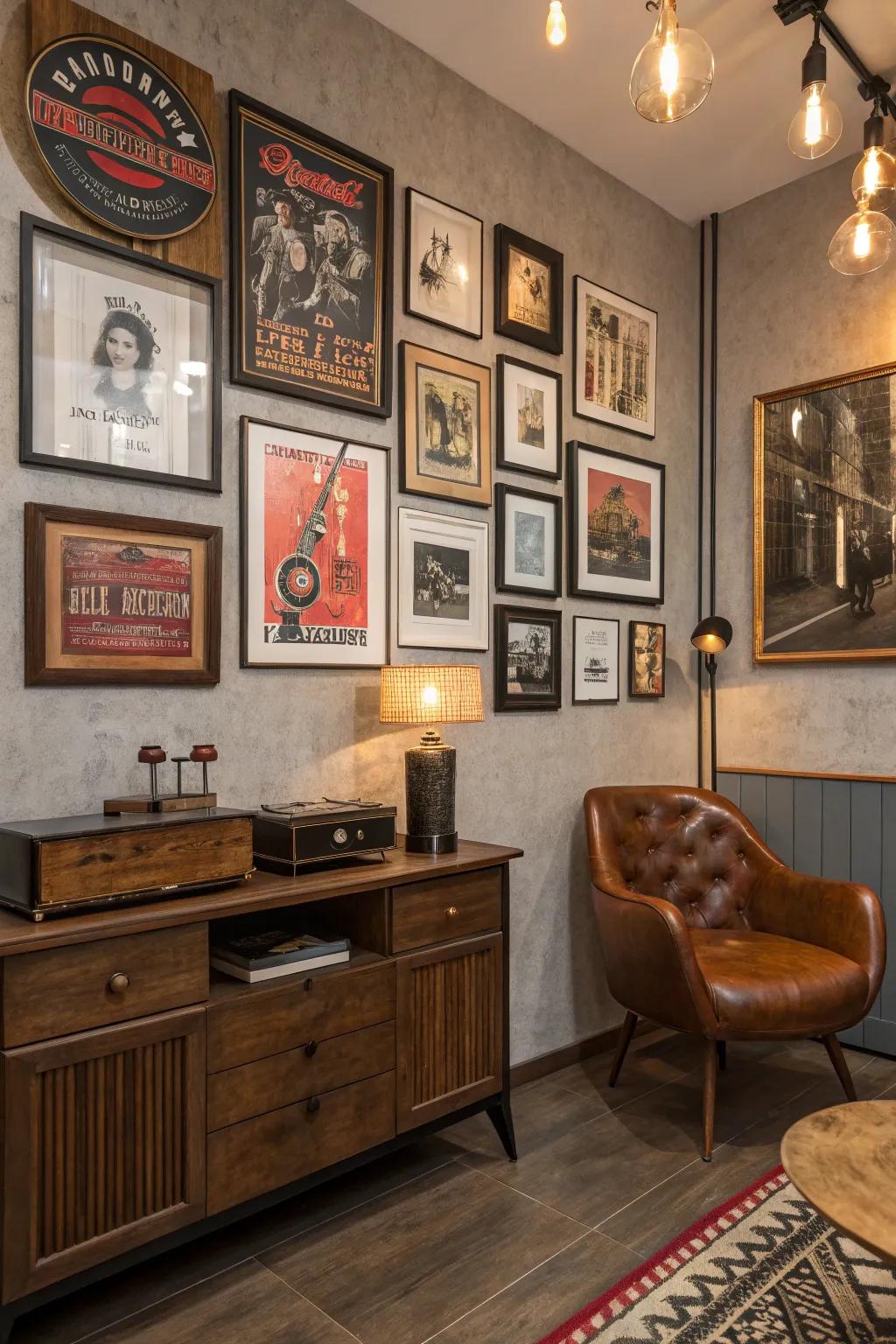 Vintage items bring charm and history to your decor.